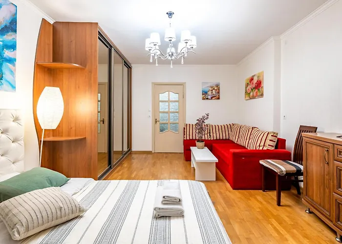 Apartment Just Another Comfy On The Main Squere. 2 Bedrooms, Own Heating, Ac Lviv